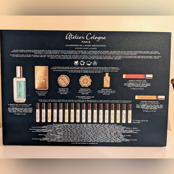 ATELIER COLOGNE DISCOVERY FRAGRANCE ADVENT CALENDAR 2021 - Picture 10 of 10